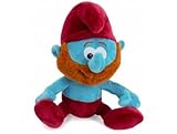 Taille de la peluche : 33 cm. cavernedesjouets Peluche Ken frere du Grand schtroumpf 33 cm - Set Doudou Enfant Collection schtroumpf avec 1 Carte Tigre