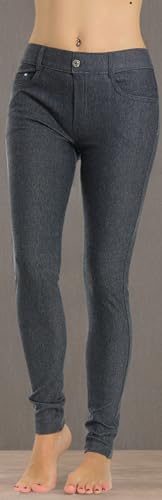 Image of Prolific Health Women's Jean Look Jeggings Tights Slimming Many Colors Spandex Leggings Pants Capri S-XXXL