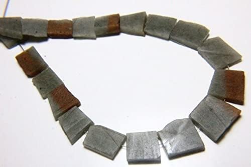 Gemme de Jaspe Naturel - Tranches de jaspe mat pour bijoux haut de gamme - 4
