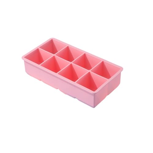 【ChopEase】シリコンフリーザートレイ 1カップ 蓋付き パック 簡単に取り出せるシリコン冷凍スープアイスキューブ 冷凍庫型 冷凍保存用 スープ/ソース/残り物用 -4/6/8グリッド製氷皿完璧なポーションに ホームバークリエイティブスクエアアイスキ