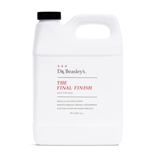 Dr. Beasley's Final Finish for Cars, Ultimate Detail Spray, Matte pH Balanced and Gloss-Free, Readily Biodegradable, 32 Fl Oz