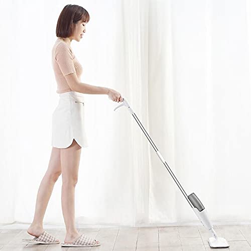 fregona Agua Spray MOP 360 Rotativo Handheld Hogar Limpieza Piso Mop Sweeper Mopping Polvo Cleaner mop (Color : Mop with 4pcs Cloth)