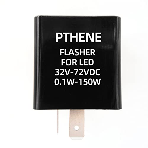 Relais clignotant LED multi-voltage 32V à 72V avec technologie 2 broches