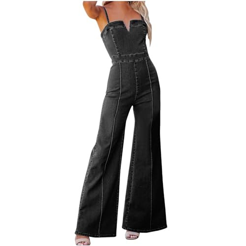 Combinaison pantalon femme été fluide chic habillé en lin mélangé premium