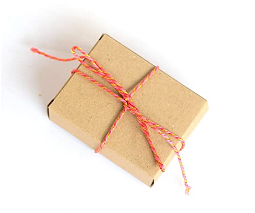 Image of Kalart Creations Foldable Brown 350 GSM Card Paper Soap Boxes (Pack of 20) | Durable Packaging for Handmade Soaps | Ideal for Storing and Packaging