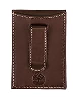 Timberland Men's Hunter Minimalist Slim Money Clip Wallet, Brown, One Size