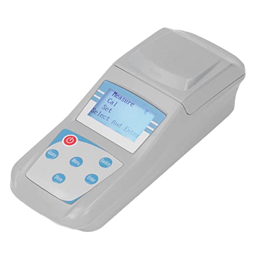 Medidor de Turbidez de Laboratorio, Turbidímetro Portátil Analizador de Detección de Turbidez de Calidad del Agua, Rango de Medición 0-200 NTU, Precisión de Luz Difusa a 90° 0.1
