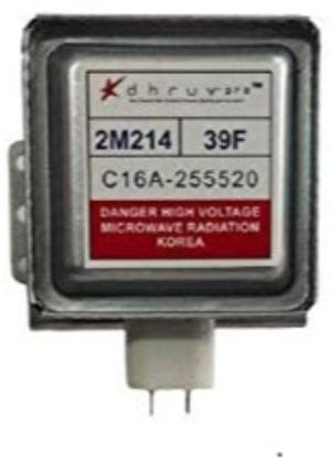 STAR SUNLITE Magnetron 2M-214 - Compatible/Replaceable for LG/GODJREJ and Other Microwave Ovens of Same Size and Specification (Silver)