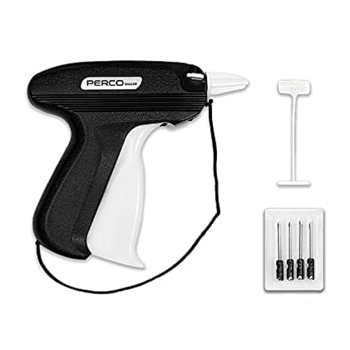 PercoTagging Gun for Clothing Kit with Extra Needles & Barbs (Tag Gun Mini Kit)