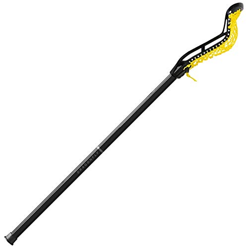 Epoch Purpose Pro Mesh 15 Degree Composite Complete Women's Lacrosse Stick Black Head