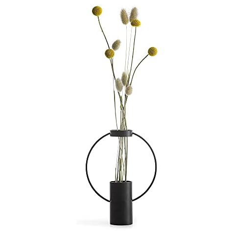 Sagaform Moon Vase, Small, Black Cover