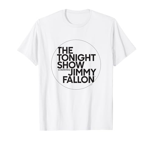 The Tonight Show Starring Jimmy Fallon Logo Comfortable Tee T-Shirt