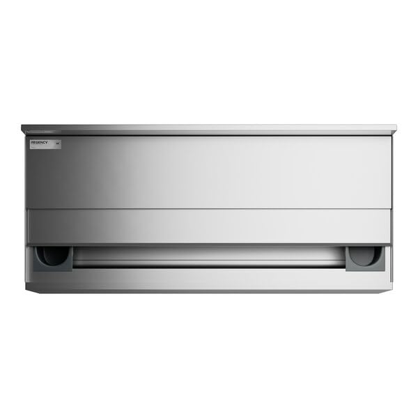 Glownary Underbar Ice Bin with Cold Plate, Stainless Steel, 21x48 Inch, 107 lb Capacity, 10 Circuit...