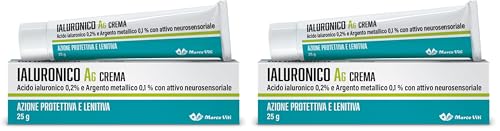 Marco Viti - Marco Viti Ialuronico AG Crema Protettiva e Lenitiva 25gr - 949970673 (Confezione da 2)