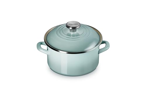 Le Creuset Enamel on Steel Traditional Petite Stockpot, 3.8qt., S...