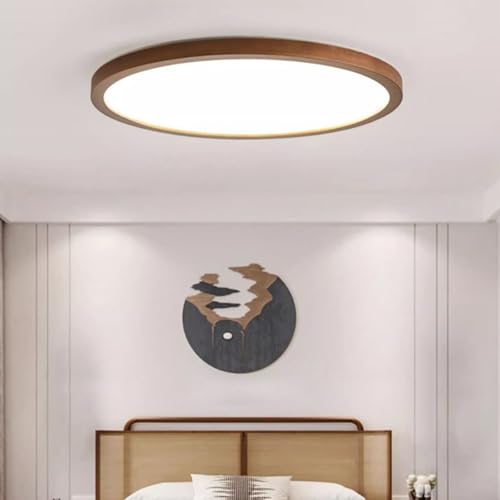 Lampe plafond LED dimmable 3000K-6500K avec télécommande pour chambre