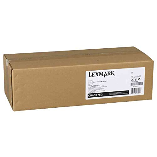 Garrafa de toner residual de Lexmark C540x75g para C540/C543/C544/X543/X544 em embalagens de varejo