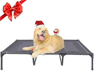 SUDDUS Elevated Dog beds Waterproof Outdoor, Portable Raised Dog Bed, Dog Bed Off The Floor, Dog Bed Easy Clean Indoor or Outdoor Use, Multiple Sizes