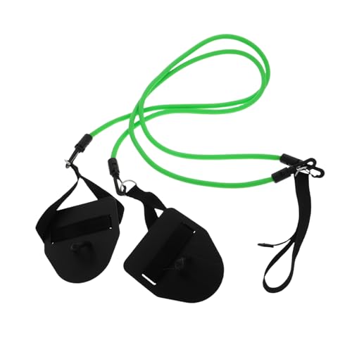 GOOHOCHY Swim Training Equipment with Resistance Bands Practical Swim Paddles for Exercises Enhance Arm Strength Technique Development Reusable Swimming Hand Paddle