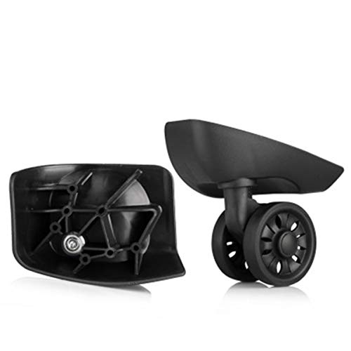 Trunk Wheels,Luggage Wheels Replacement, 360 Degree Swivel Luggage Mute Wheel Suitcase Replacement Repair Wheels Parts Spinner (W152#)(S-Size)