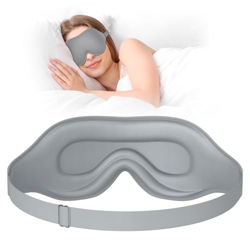 Sleep-Mask-EVA-BELLE-Eye-Mask-for-Sleeping-Light-Blocking-Sleeping-Mask-Soft-Breathable-Sleep-Masks-for-Women-Men-Smooth-Sleep-Eye-Mask-Eye-Cover-Soft-Eye-Shade-Cover-3D-Memory-Foam-Adjustable