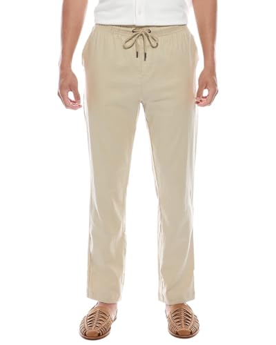 Men's Stretch Linen Pull-on Pant