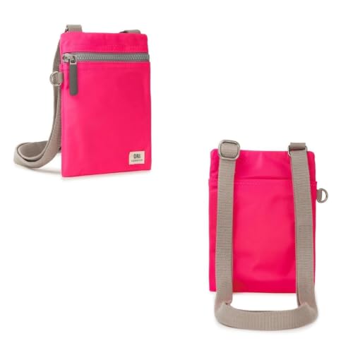 Image of ORI LONDON Crossbody Bag - Chunky Zip, Adjustable Strap, & Multi Pockets for Mobile Phones, Cards & More - Chelsea
