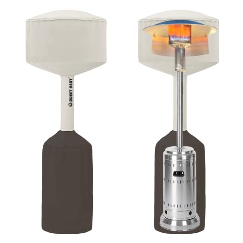 Sweet Heat Patio Heater Cover - Beige 2-Tone: The First and Only Patio Heater Cover Designed to Work with Any Heat Reflector…