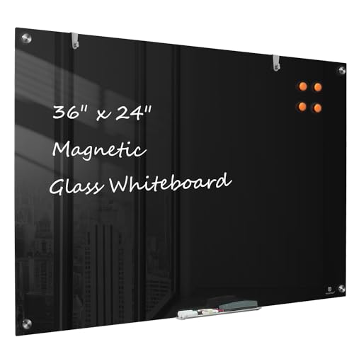 TSJ OFFICE Glass Dry-Erase Board 36x24