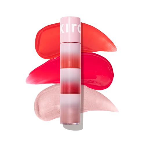 Image of Kiro Glow On The Go 3-in-1 Blush & Highlighter - Celestial Dawn, 3.5ml | Infused with Hyaluronic Acid & Peptides, Clean, Vegan, Hydrating Formula