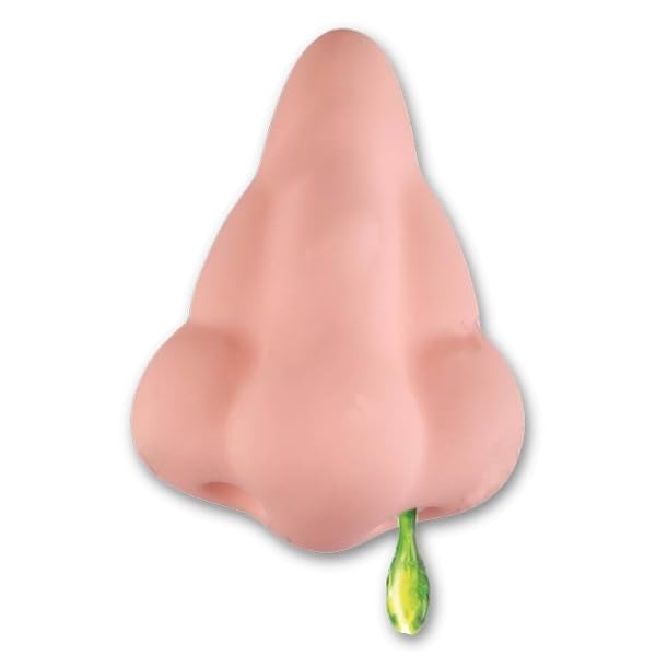 TotalCadeauSoap Dispenser Nose Shape Red