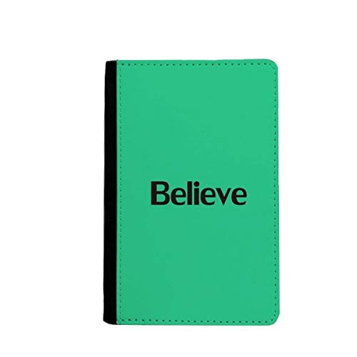 Étui portefeuille de voyage Believe Word le cadeau idéal pour les amoureux d'aventure