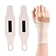 Biluer Handgelenk Bandagen, 2 PCS Handgelenkstütze Bandage Handgelenk Handbandage Handgelenk Handgelenk Bandagen Gym Geeignet Für Sport Und Fitness,Hausarbeit (Beige orange)