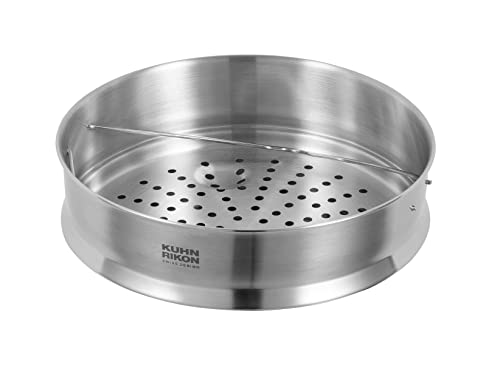 KUHN RIKON Dämpfeinsatz stapelbar 22cm, Silber