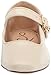 Sam Edelman Michaela Mary Jane Flat Modern Ivory 5 Medium