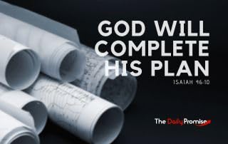 God Will Complete His Plan Podcast Por  arte de portada