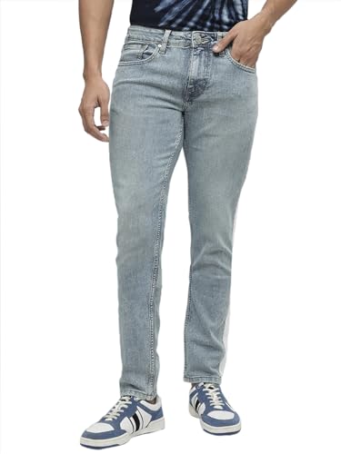 Image of Jack & Jones Men's Slim Fit Jeans | Mid Rise | Jeans for Men