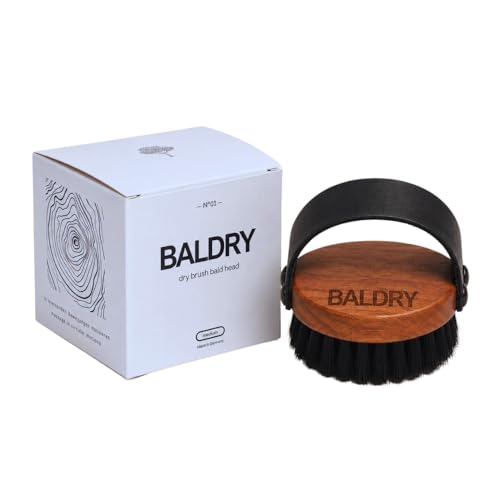 Brosse sèche BALDRY en poils naturels de qualité supérieure pour le corps