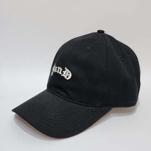 Boné Dad Hat Preto Algodão Aba Curva Strapback Ajuste Metal Confortável Streetwear SanD S&D