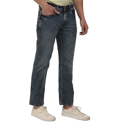 Image of i'sol Men's Loose Baggy Fit Wide Legged Jeans