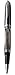 Xezo Handmade Rollerball Pen in Tungsten Metallic Finish with Tahitian Black Mother of Pearl (Maestro Black MOP Tungsten RPL). No Two Alike
