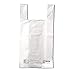 EUROXANTY® Bolsas de Plástico Tipo Camiseta | Alta resistencia | Reutilizables y Reciclables | Material Polietileno de Alta Densidad | Con Asas | Apta para Alimentos | 50 x 60 | 40 uds