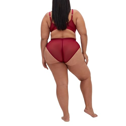 Image of City Chic Plus Size Bra - Alexis Contour Longline
