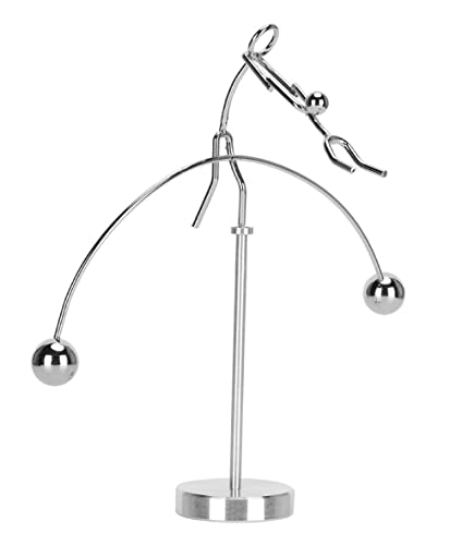 Image of AUGEN Balancing Pendulum Durable Metal Innovative Stress Relief Toy for Home Office Desktop Gift Decoration (1 Piece, 7709R)