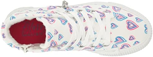 Blowfish Malibu Girls Fruitcake-k Sneaker, Off White Lovey, 4 Big Kid | Image 4