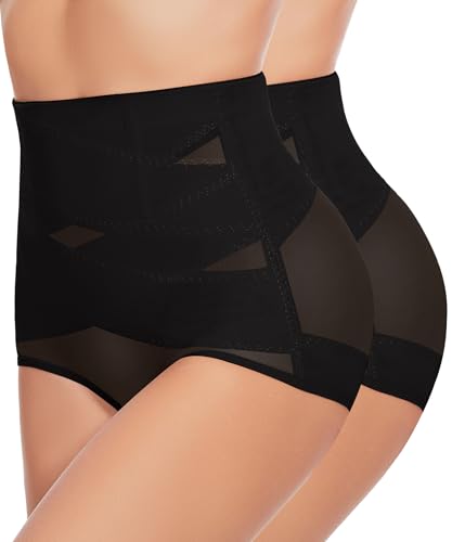 Image of GYDEK Tummy Control Shapewear Panties for Women-High Waisted Body Shaper Underwear Seamless Shapewear Panty Girdle