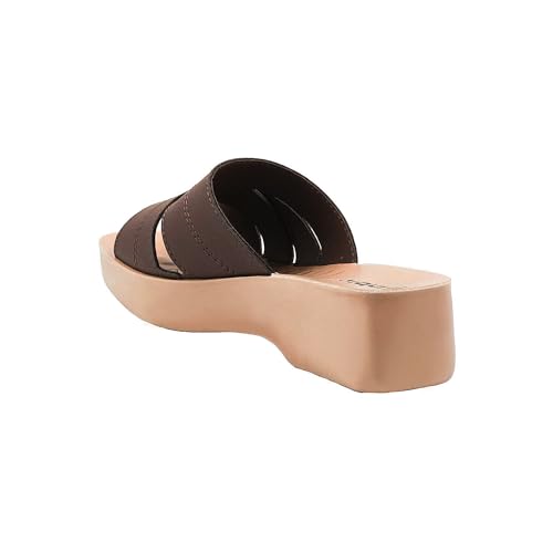 Image of inblu Stylish Fashion Slipper for Women | Comfortable | Lightweight | Anti Skid | Casual Office Footwear (MR02 NT)