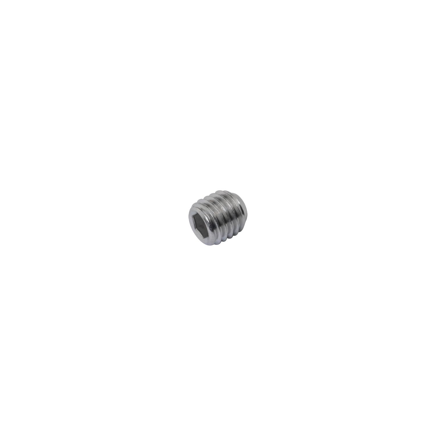 25PCS 1/4-28 x 1/4 304 Stainless Steel Full Thread Cup Screw Hexagon Socket Screws Grub Screw Wrench Screw with Hex Key Wrench