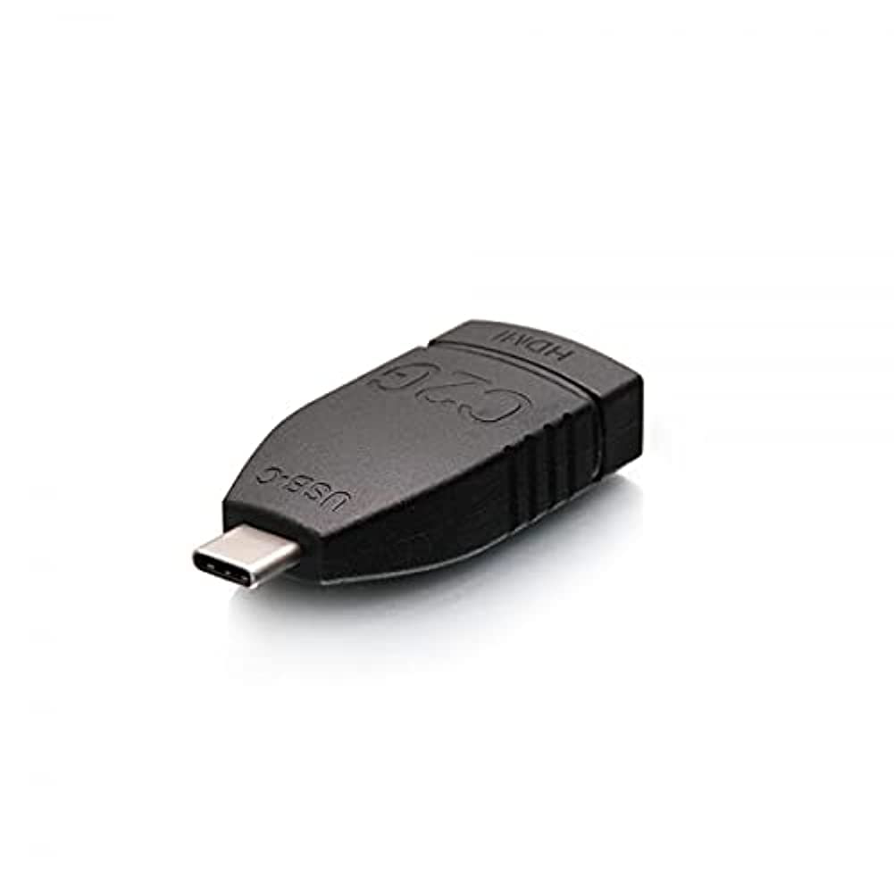 C2G Konwerter adaptera USB-C® na HDMI®, 4K 60 Hz, kompatybilny z MacBook Pro/Air, iPad Pro/Air, Galaxy, Surface Pro, XPS itp.