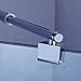 Angoily Shower Glass Panel Mounting Bracket Support Bar Frameless Glass Support Rod Easy Installation for Enhanced Shower Design for Safety
